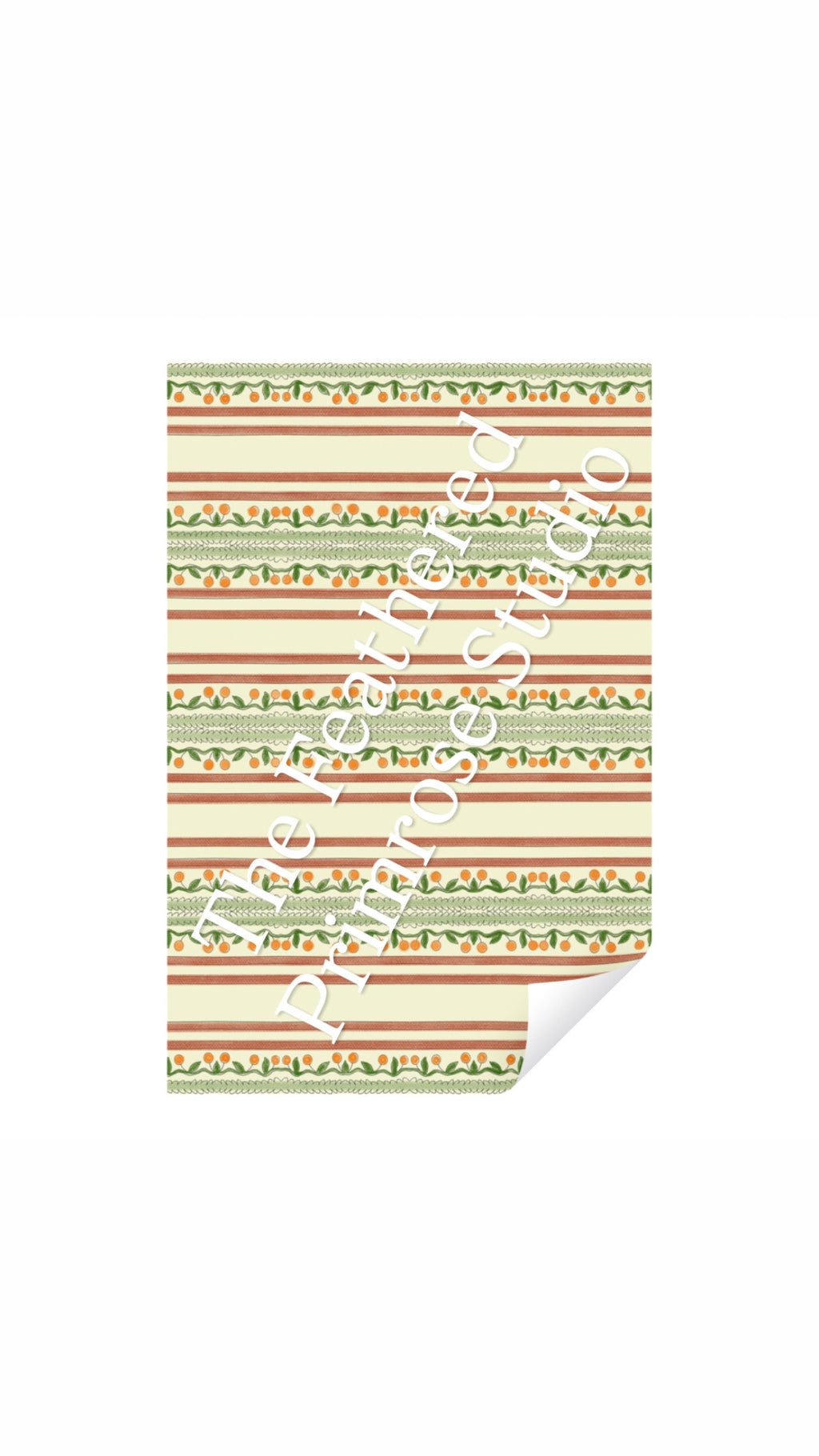Christmas Wrapping Paper Sheet