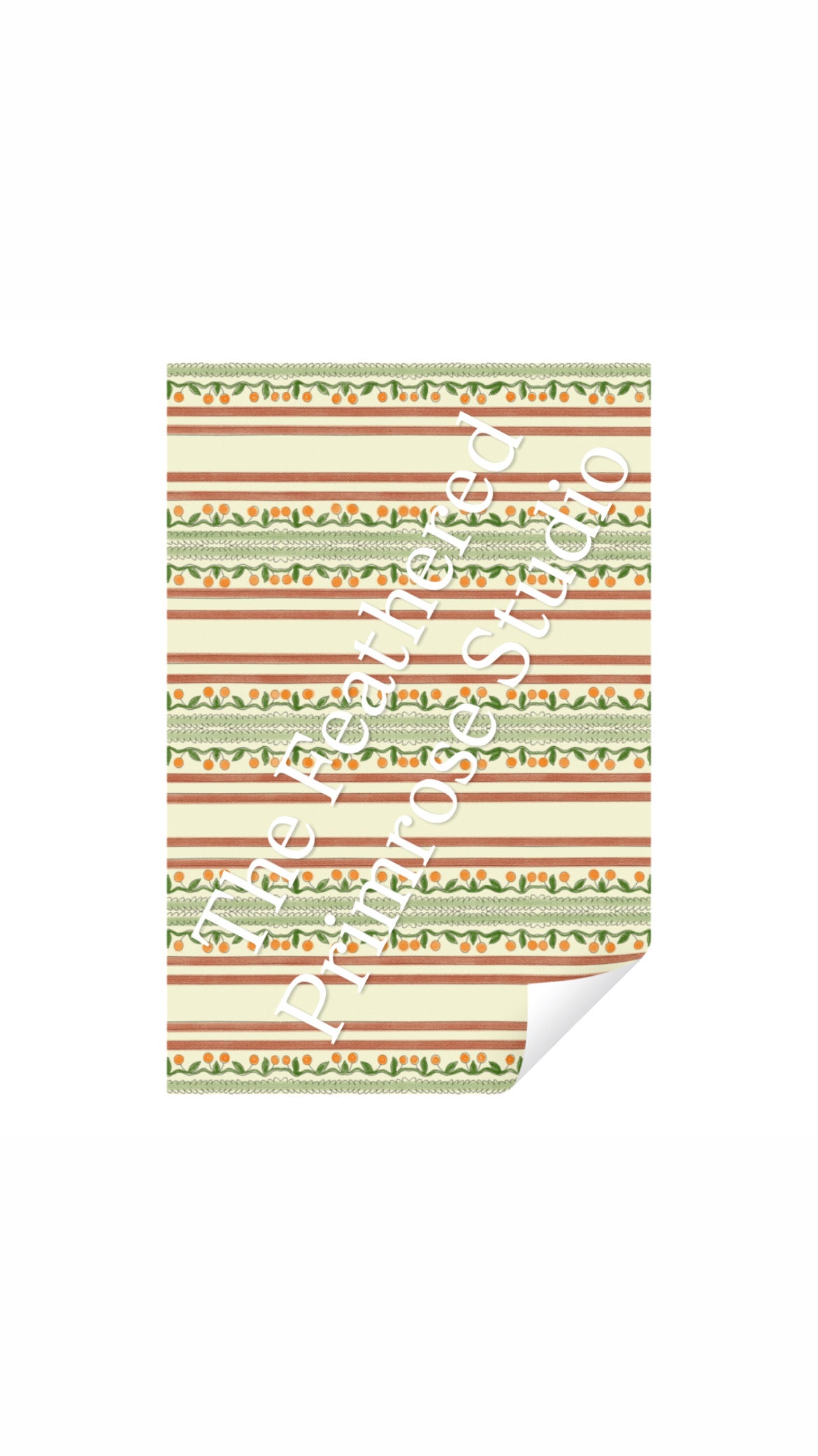 Christmas Wrapping Paper Sheet