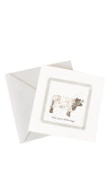 Moving Cow Card