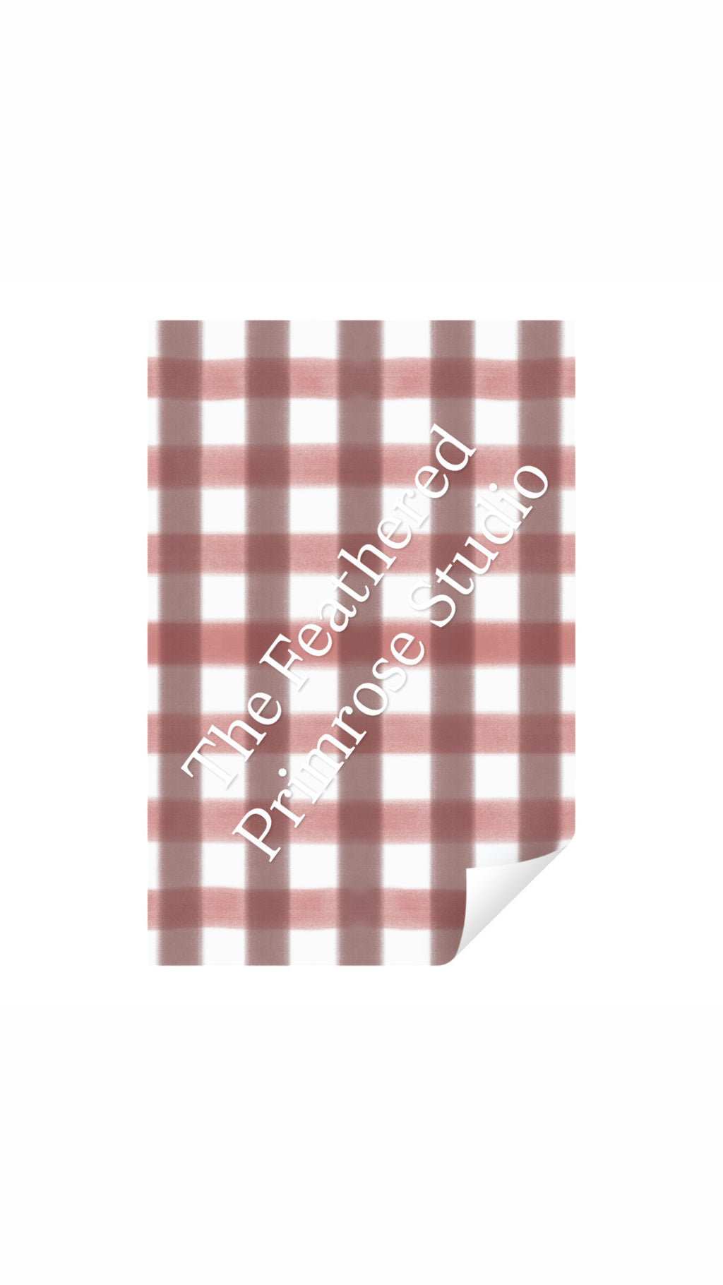 Christmas Wrapping Paper Sheet